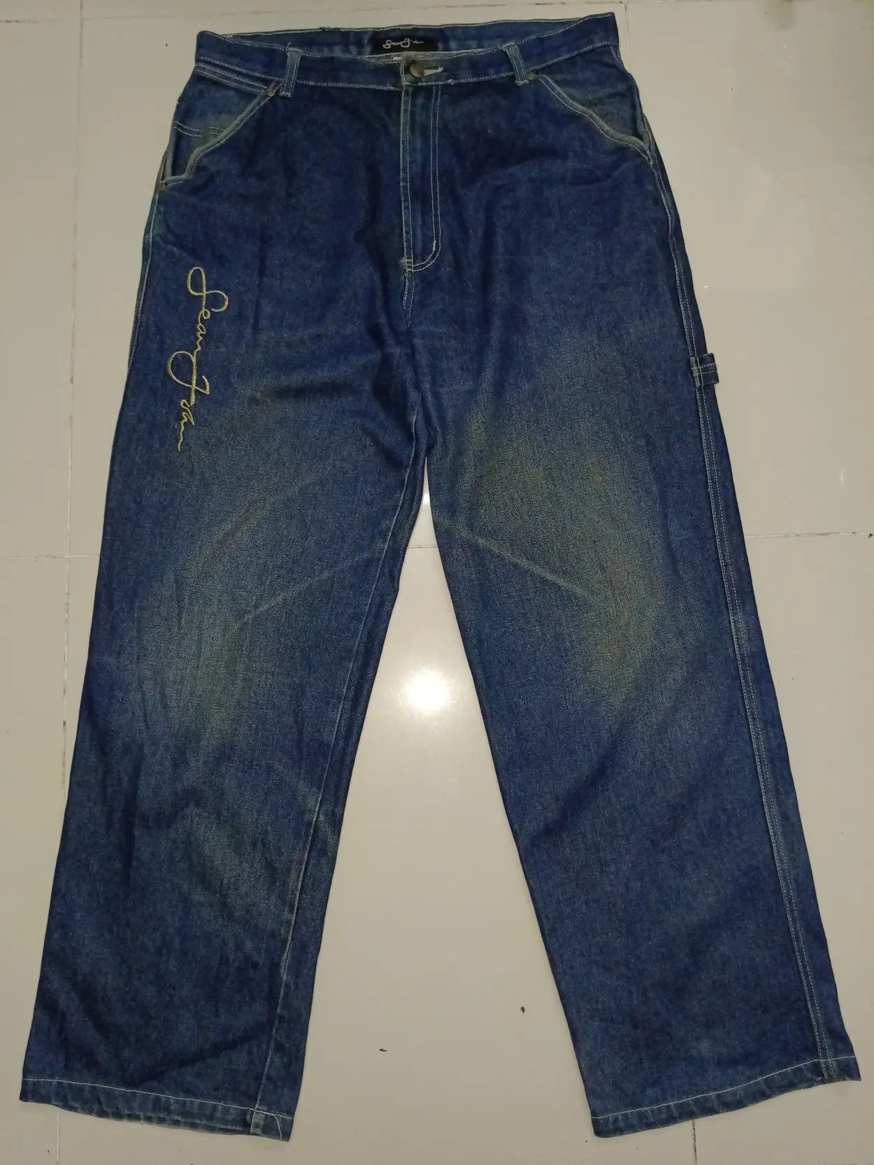 JNCO × Sean John × Vintage Vintage Sean John Baggy Jeans Size US 36 / EU 52 - 5 Thumbnail