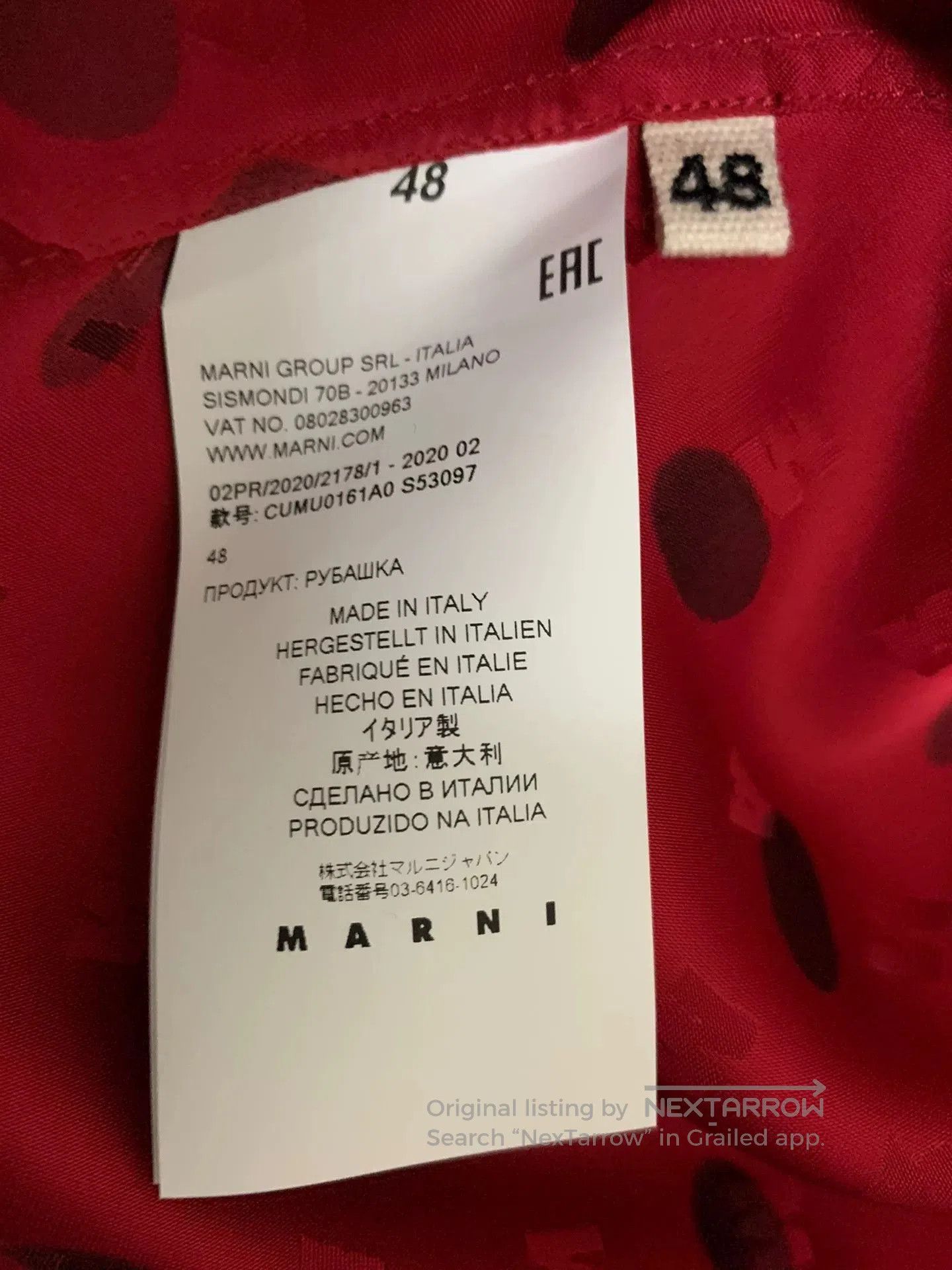 Marni Marni Early Autumn Silk Shirt. Size US M / EU 48-50 / 2 - 5 Thumbnail