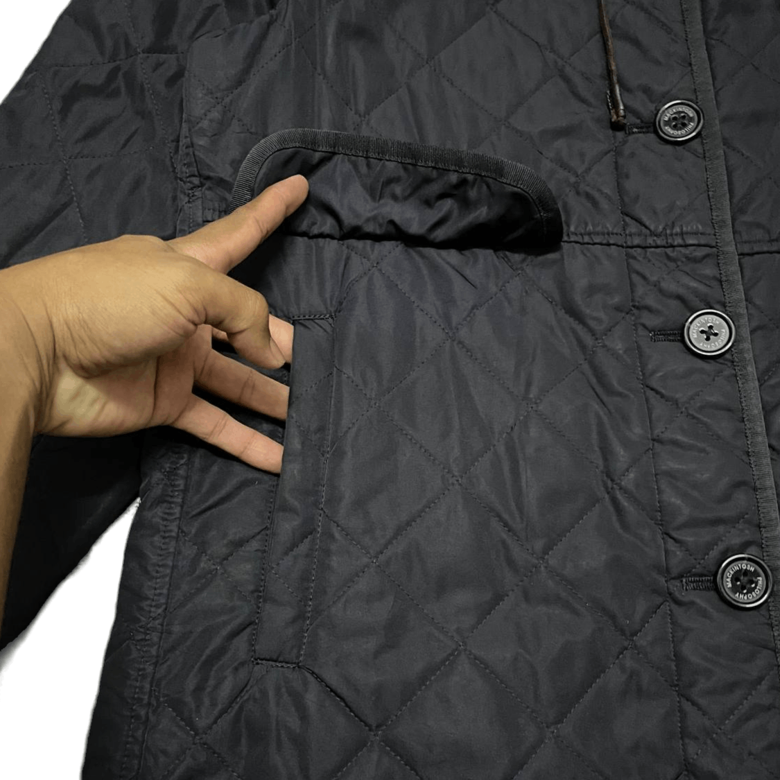 Mackintosh Mackintosh Philosophy Quilted Hooded Jacket Size US S / EU 44-46 / 1 - 5 Thumbnail