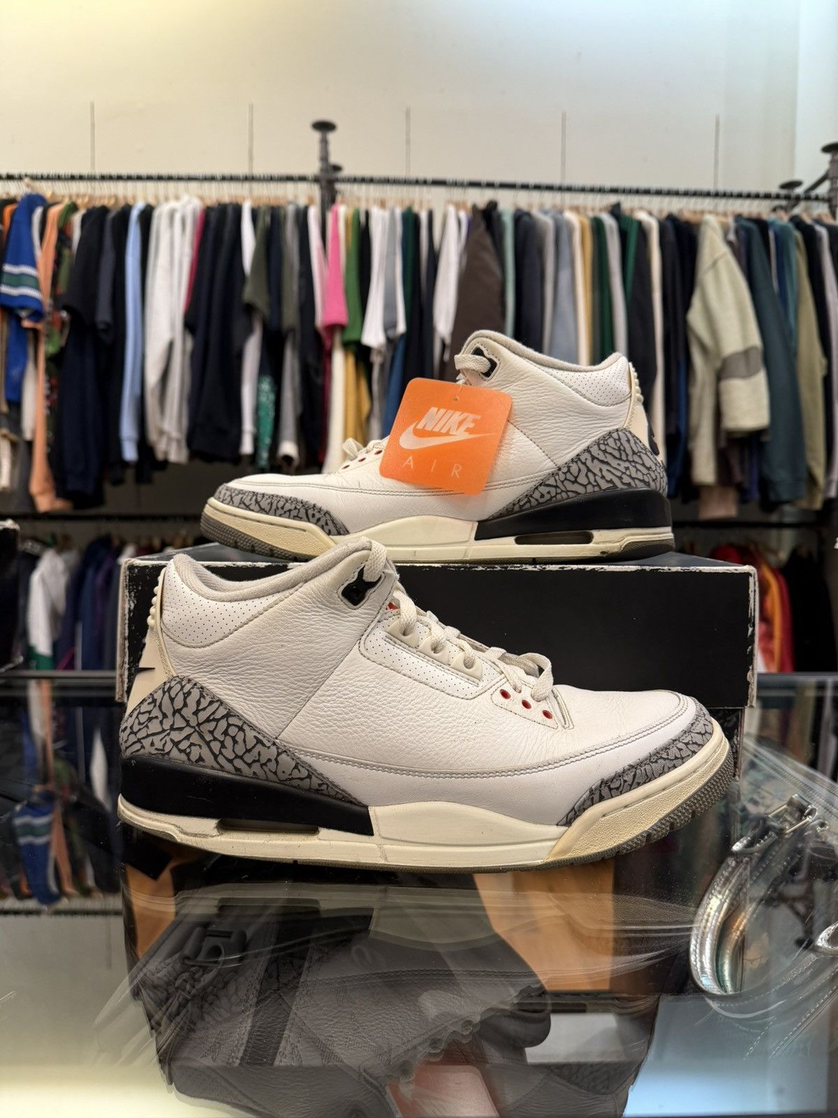 Jordan Brand Jordan 3 Retro White Cement Size US 11 / EU 44 - 1 Thumbnail