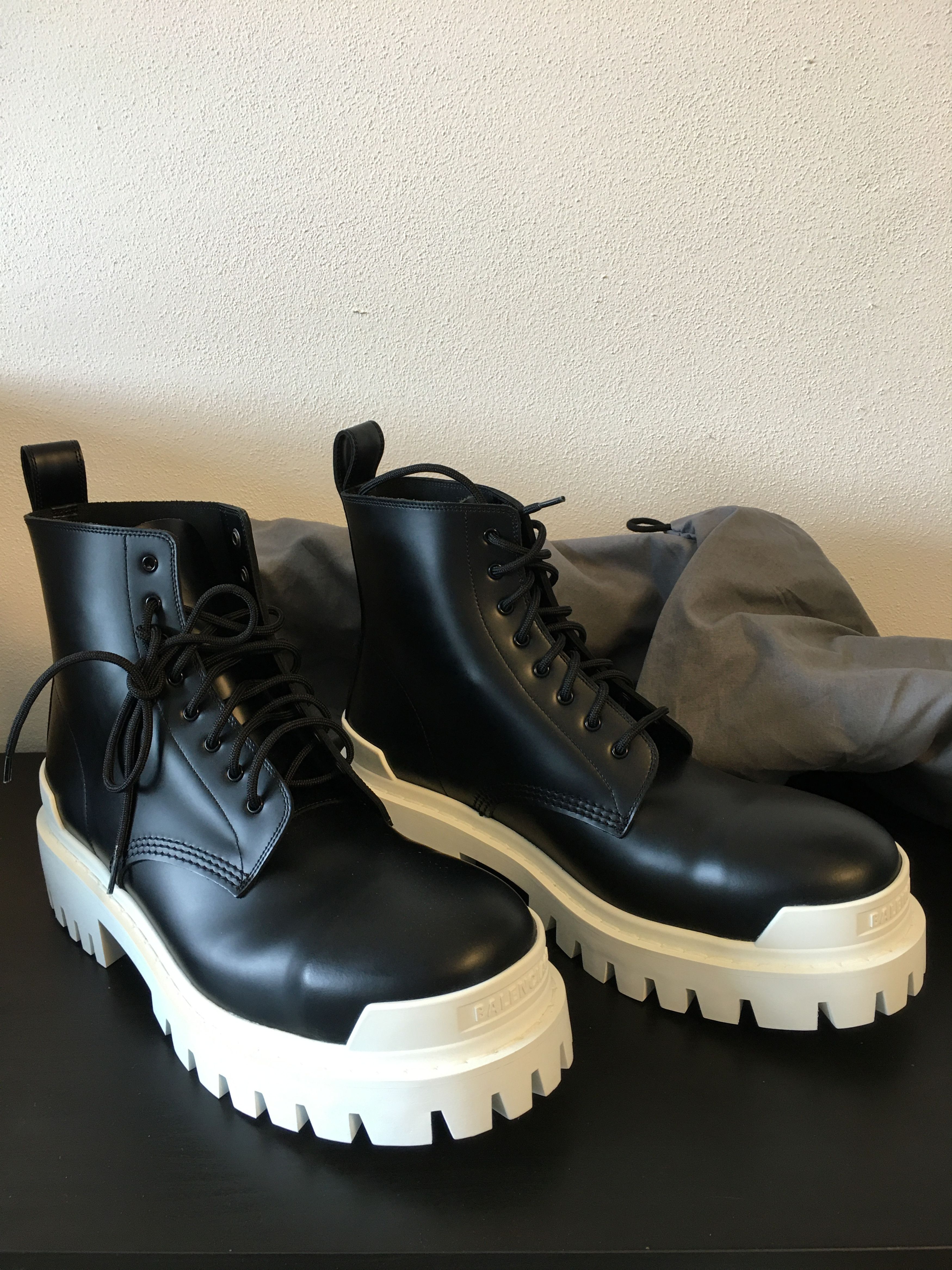 balenciaga strike boots