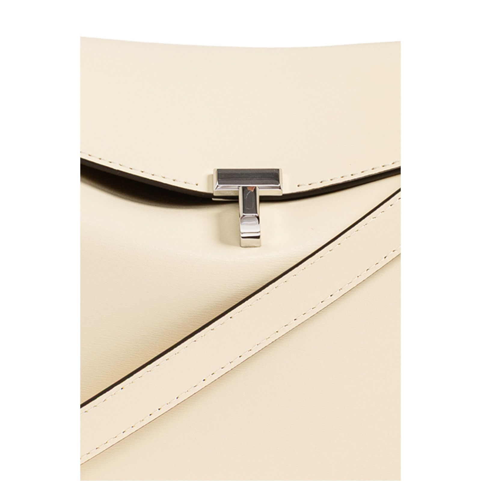 Toteme TOTEME Ivory T-lock Palmellata Top Handle Bag New & Authenti Size ONE SIZE - 5 Thumbnail