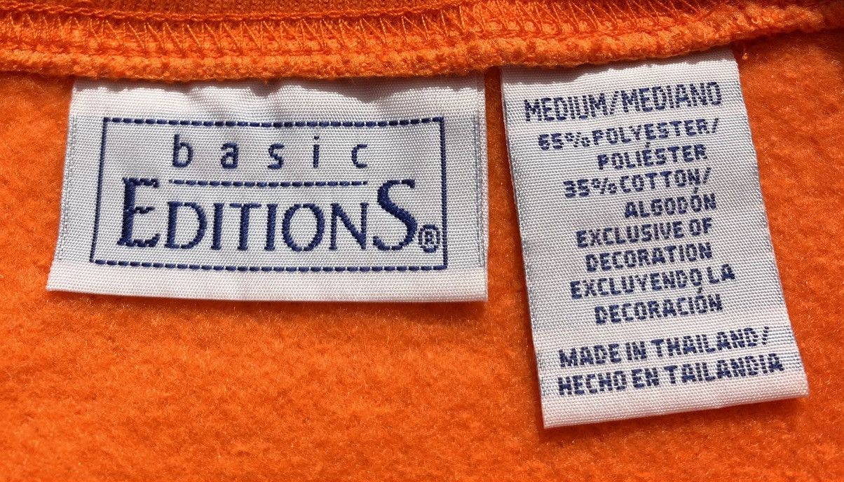 Basic Editions VTG 90’s Halloween Ghost Tree Sweatshirt Women’s SZ Large Size L / US 10 / IT 46 - 6 Thumbnail