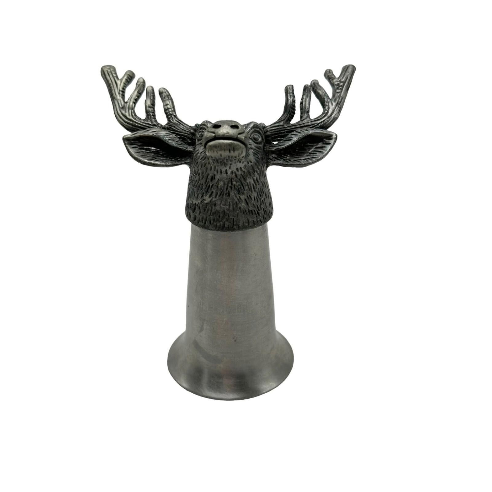 Jagermeister Jägermeister Signed Logo Stag Head/Moose Cup Shot Glass Size ONE SIZE - 9 Thumbnail