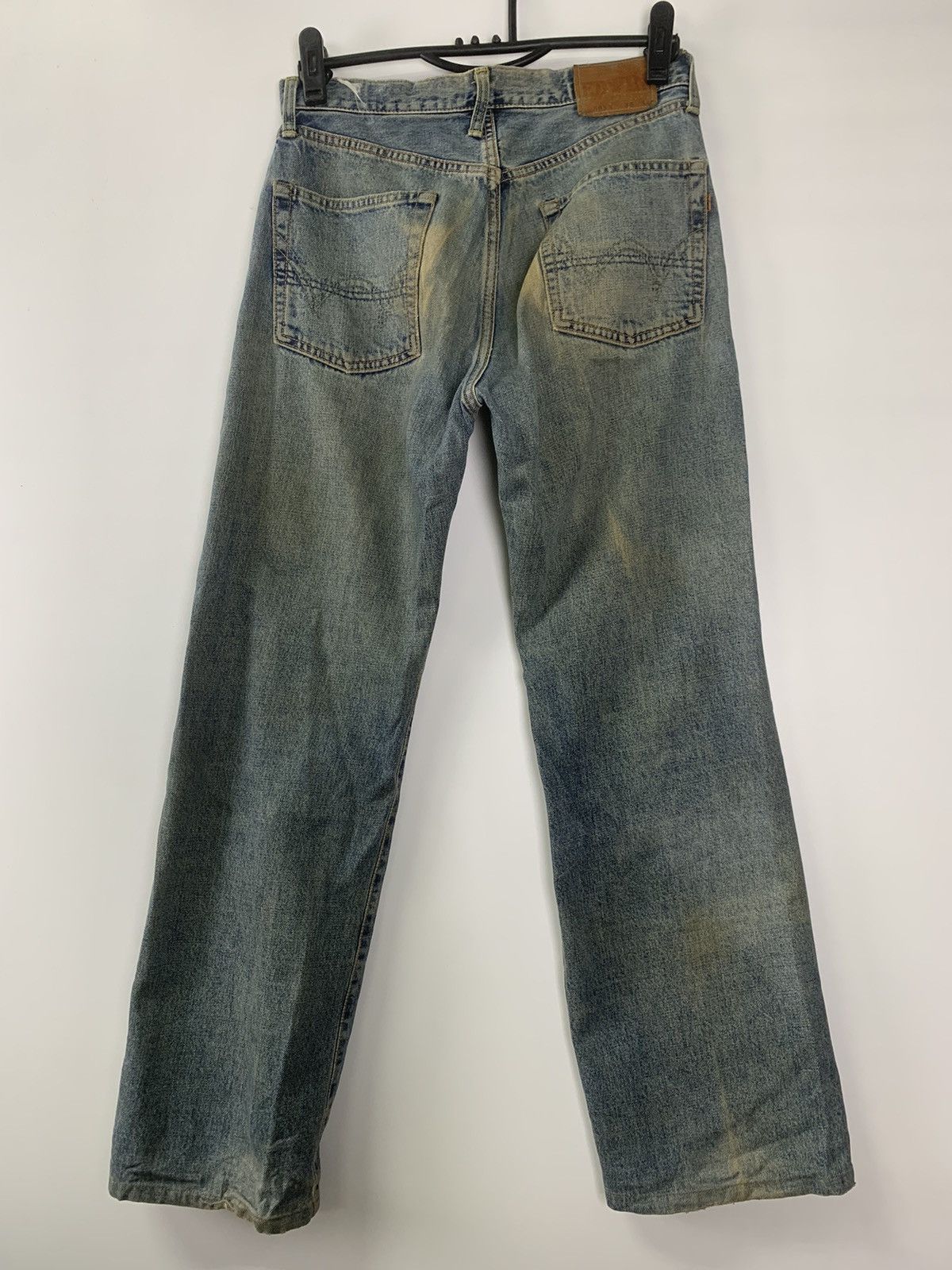 Edwin × Vintage Vintage 90s 505 Edwin distressed denim Size US 30 / EU 46 - 9 Thumbnail