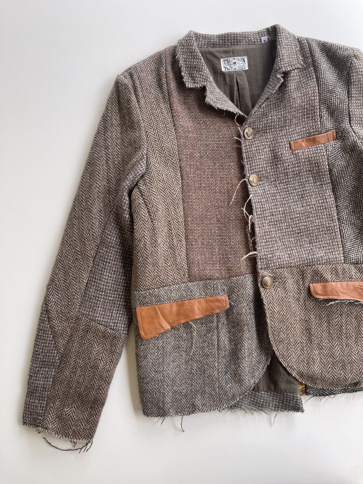 Harris Tweed 80s The Golden Gate Thrifters X HarrisTweed Patchwork Size US S / EU 44-46 / 1 - 6 Thumbnail