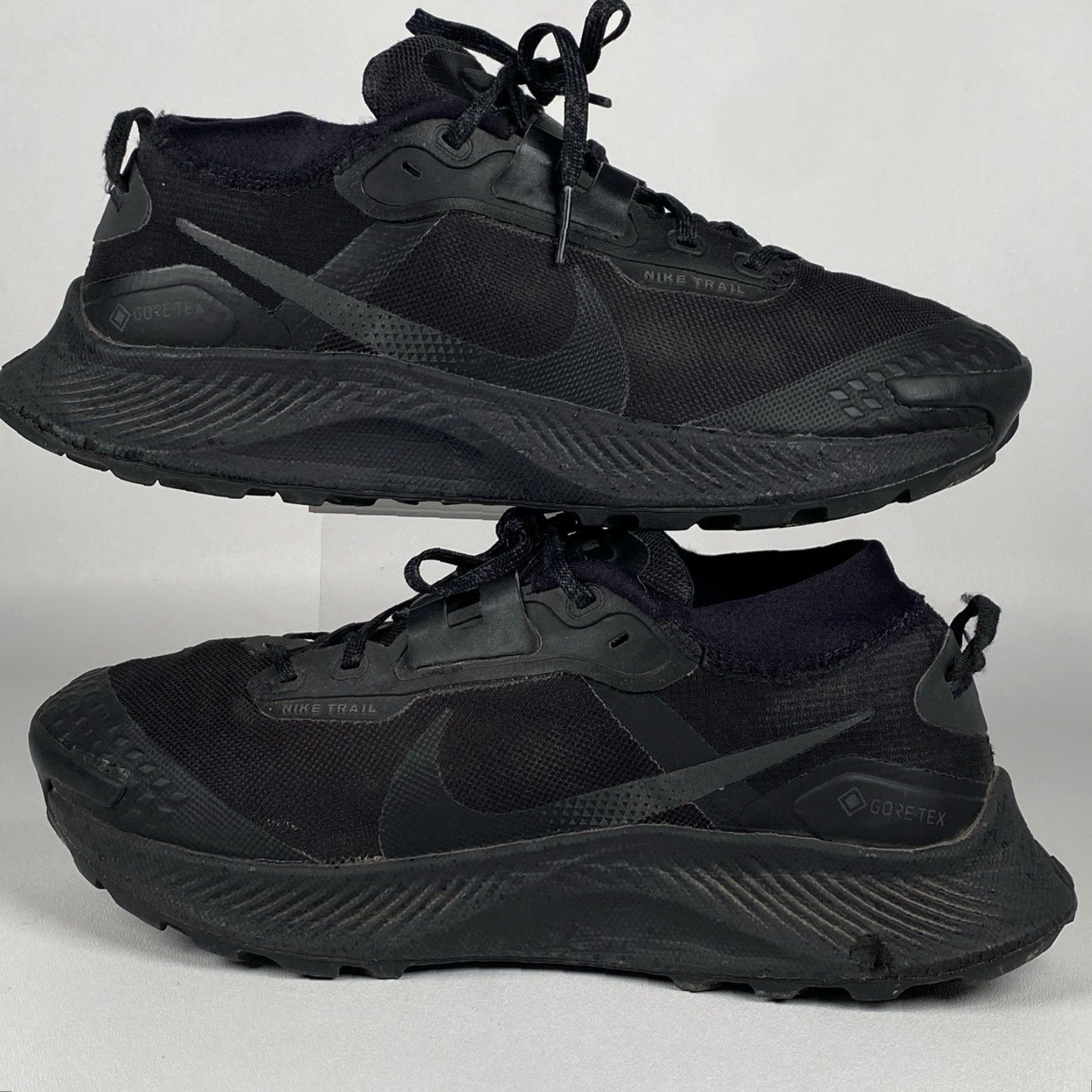 Nike Nike Pegasus Trail 3 Gore-Tex Men Running Sneaker 8.5 Black Dark Smoke Grey DC8793-001 Size US 9 / EU 42 - 5 Thumbnail