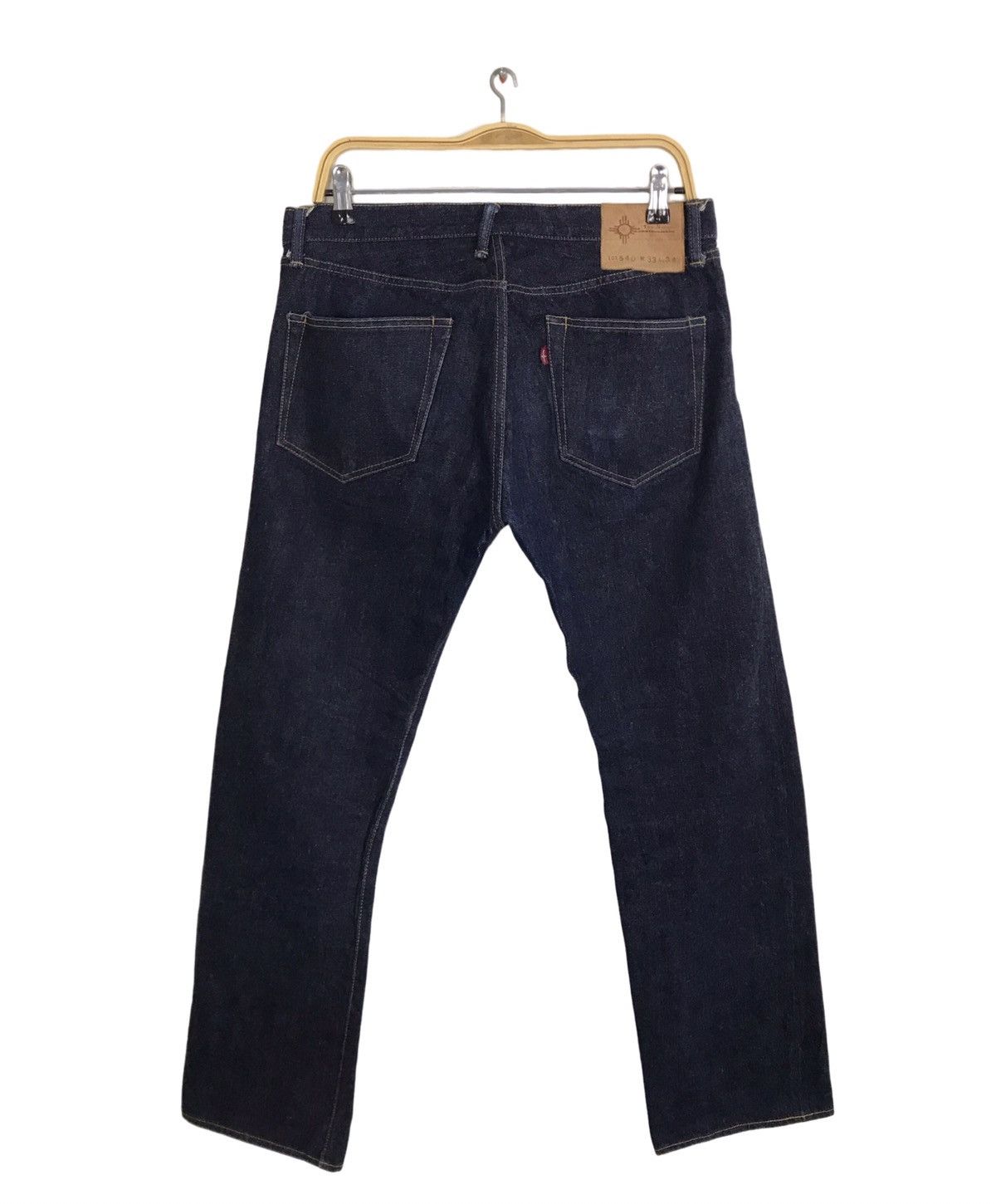 Two Moon RARE Two Moon Buttonfly Selvedge Dark Indigo Jeans Size US 32 / EU 48 - 1 Thumbnail