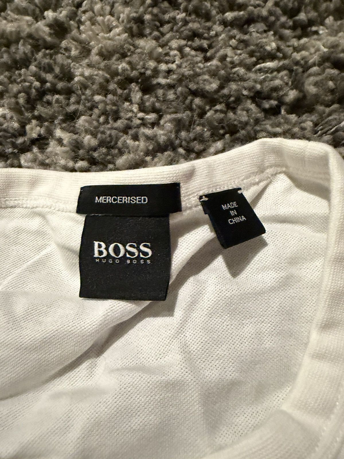 Hugo Boss Medium White Hugo Boss shirt Size US M / EU 48-50 / 2 - 2 Thumbnail