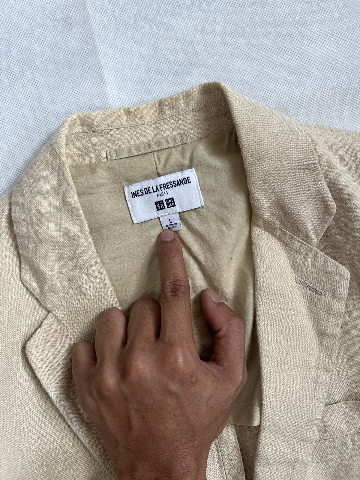 Lemaire × Uniqlo Rare Ines De La Fressange Uniqlo Coat Blazer Size L / US 10 / IT 46 - 2 Thumbnail