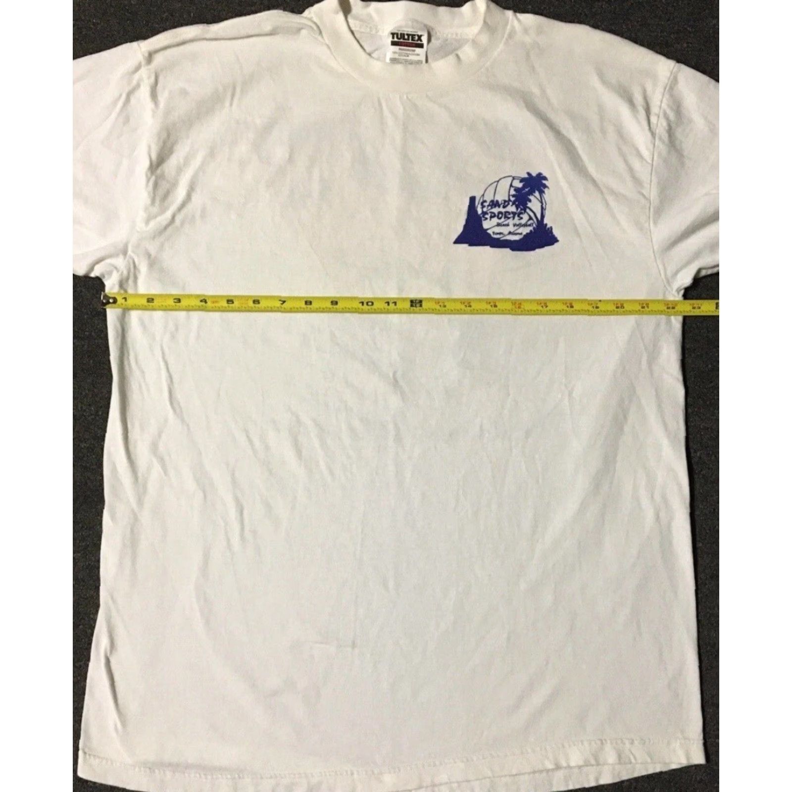 Vintage Vtg 90s Arizona Beach Volleyball Champion Shirt XL Abstract Art Surf Grunge 80s Size US XL / EU 56 / 4 - 6 Thumbnail