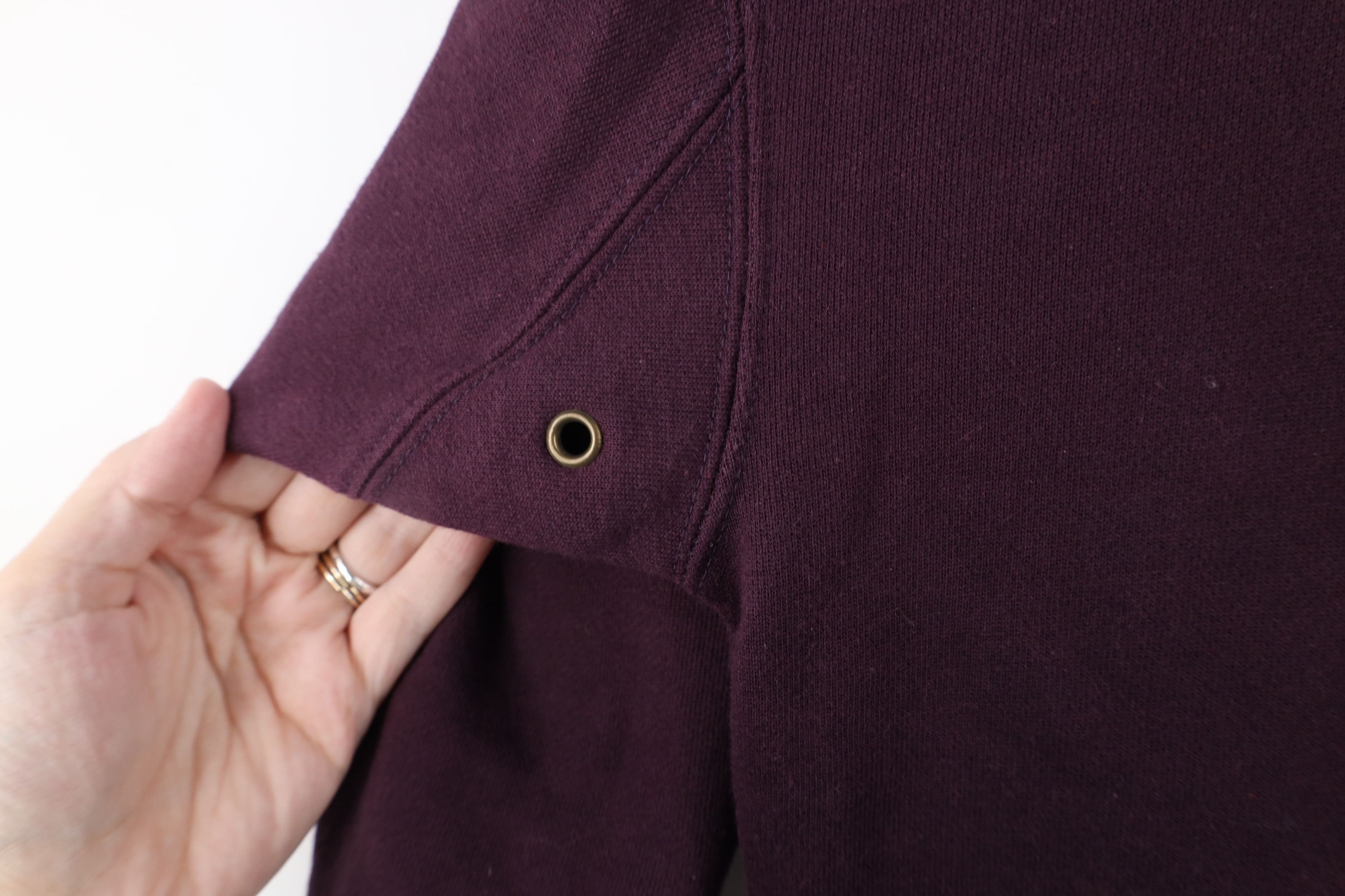 Vintage Vintage 90s Streetwear Heavyweight Pharmacist Hoodie Purple Size US M / EU 48-50 / 2 - 8 Thumbnail