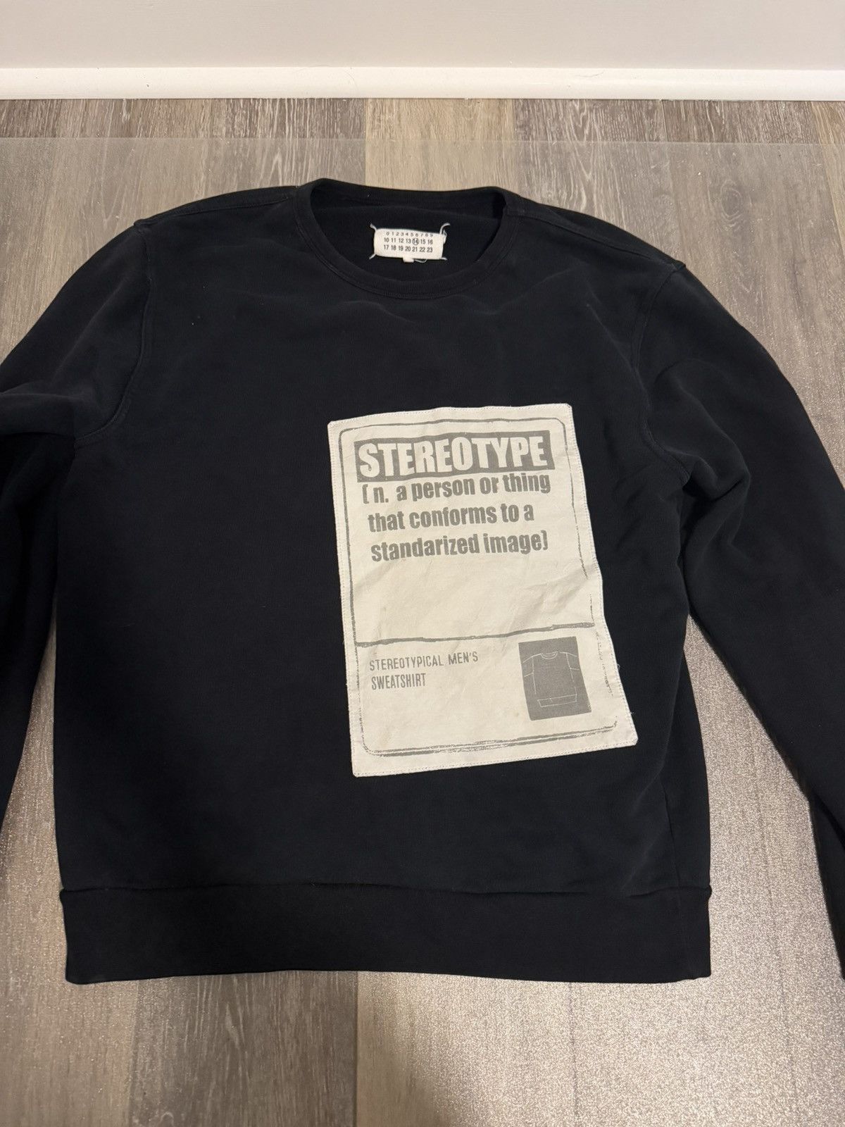 Maison Margiela 2018 Stereotype longsleevr