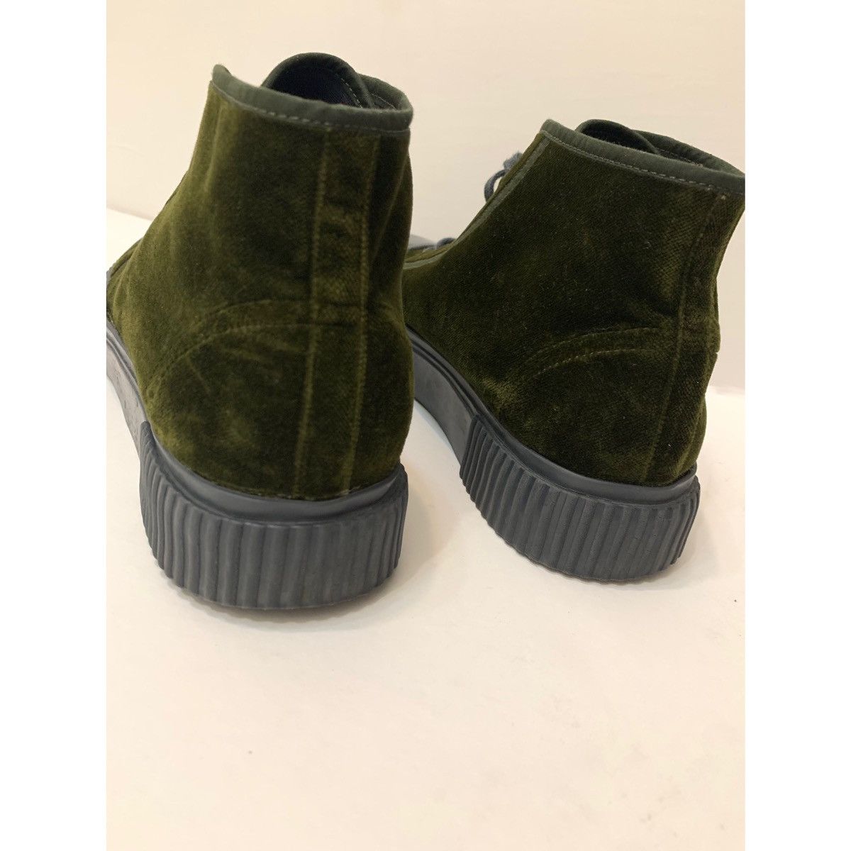 Theory THEORY CHUNKY VELVET HI-TOP SNEAKER Size US 11 / EU 44 - 10 Thumbnail