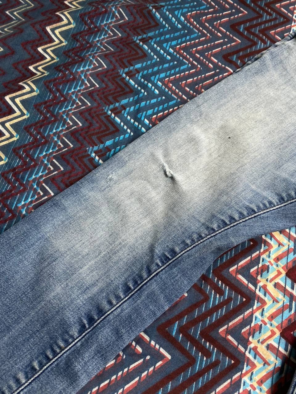 G-Star × Vintage Vintage G-Star Raw Distressed Jeans Faded Raw 3301 Size US 30 / EU 46 - 9 Thumbnail