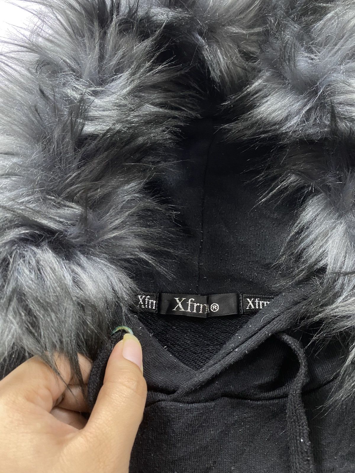 Le Grande Bleu (L.G.B.) XFRM Furr Gothic bondage punk Hoodie Size US L / EU 52-54 / 3 - 5 Thumbnail