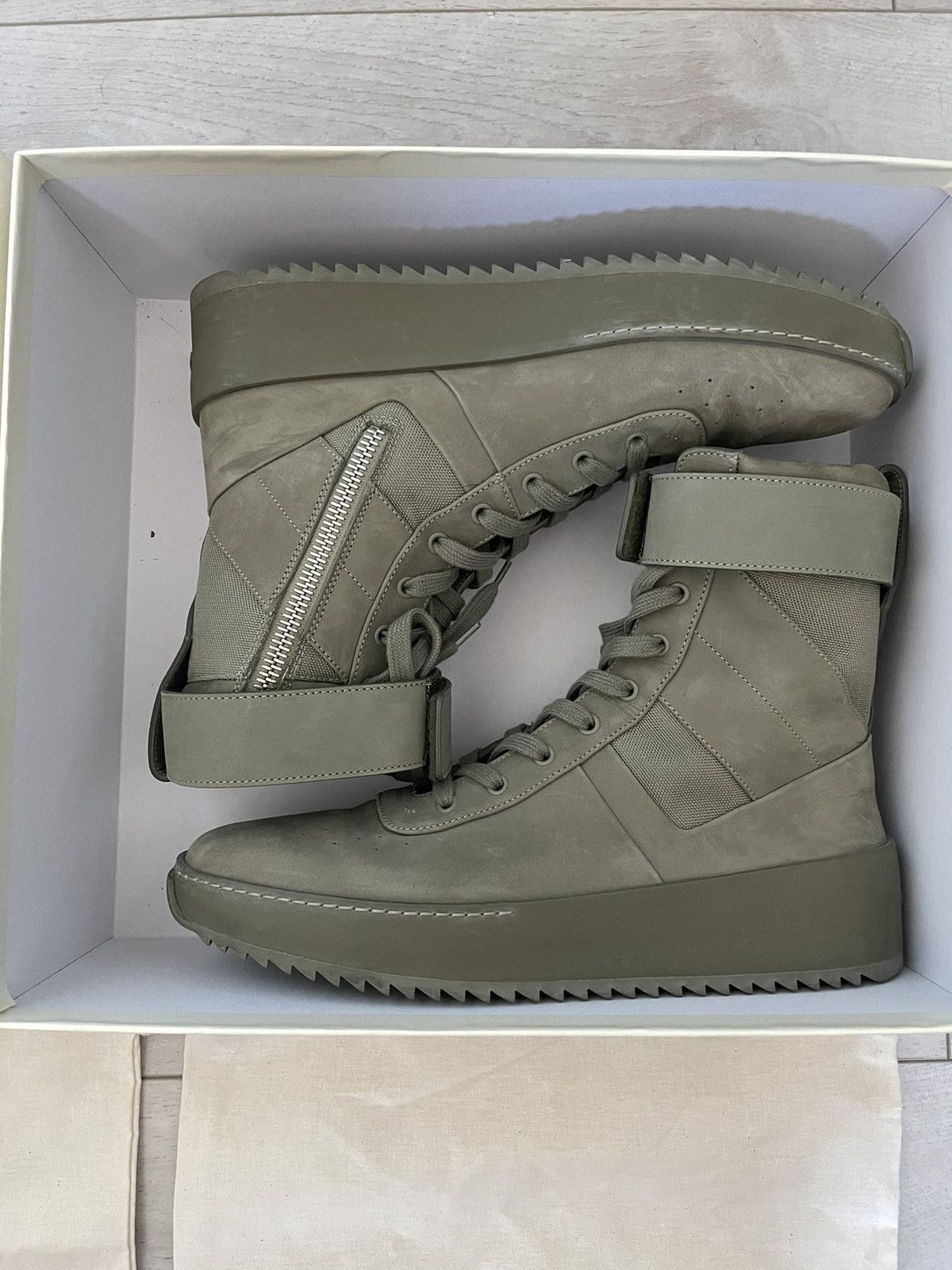 Fear of god military sneaker green online