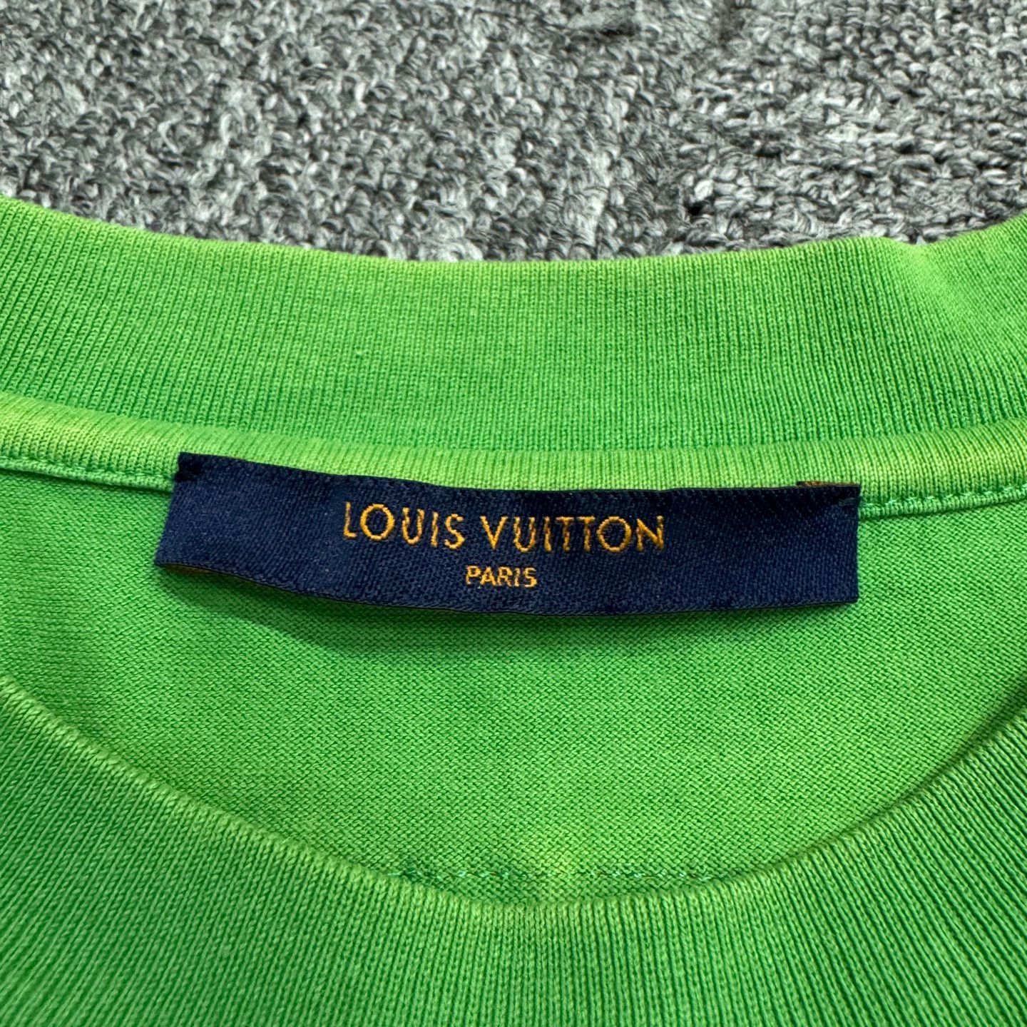 Louis Vuitton LV Embossed Monogram Short Sleeve Tee XL 95 New Size US XL / EU 56 / 4 - 2 Thumbnail
