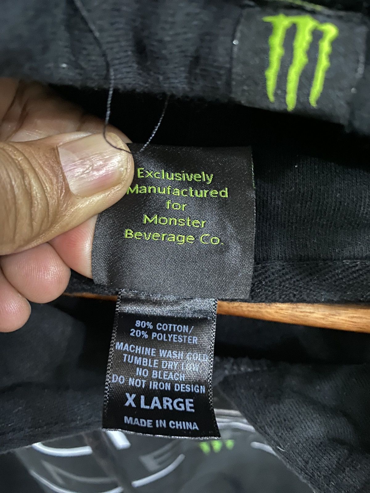 Other MONSTER ENERGY logo hoodies Size US XL / EU 56 / 4 - 10 Thumbnail