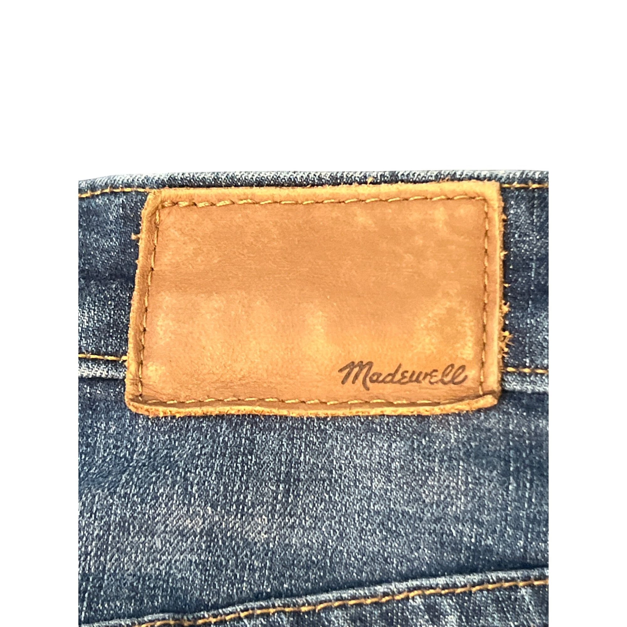 Madewell Madewell 9" High Rise Skinny Distressed Jeans Denim Frayed H Size 42" / US 20 - 5 Thumbnail