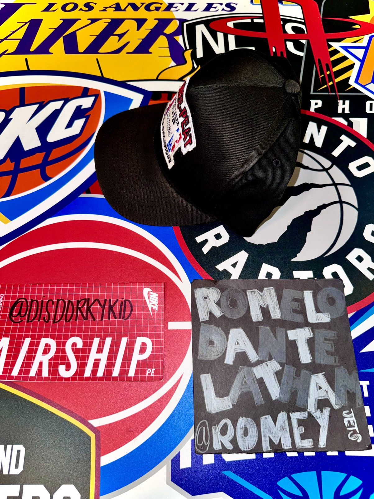 Other Black Waves Las Vegas Three Peat Embroidered Snapback Size ONE SIZE - 2 Thumbnail