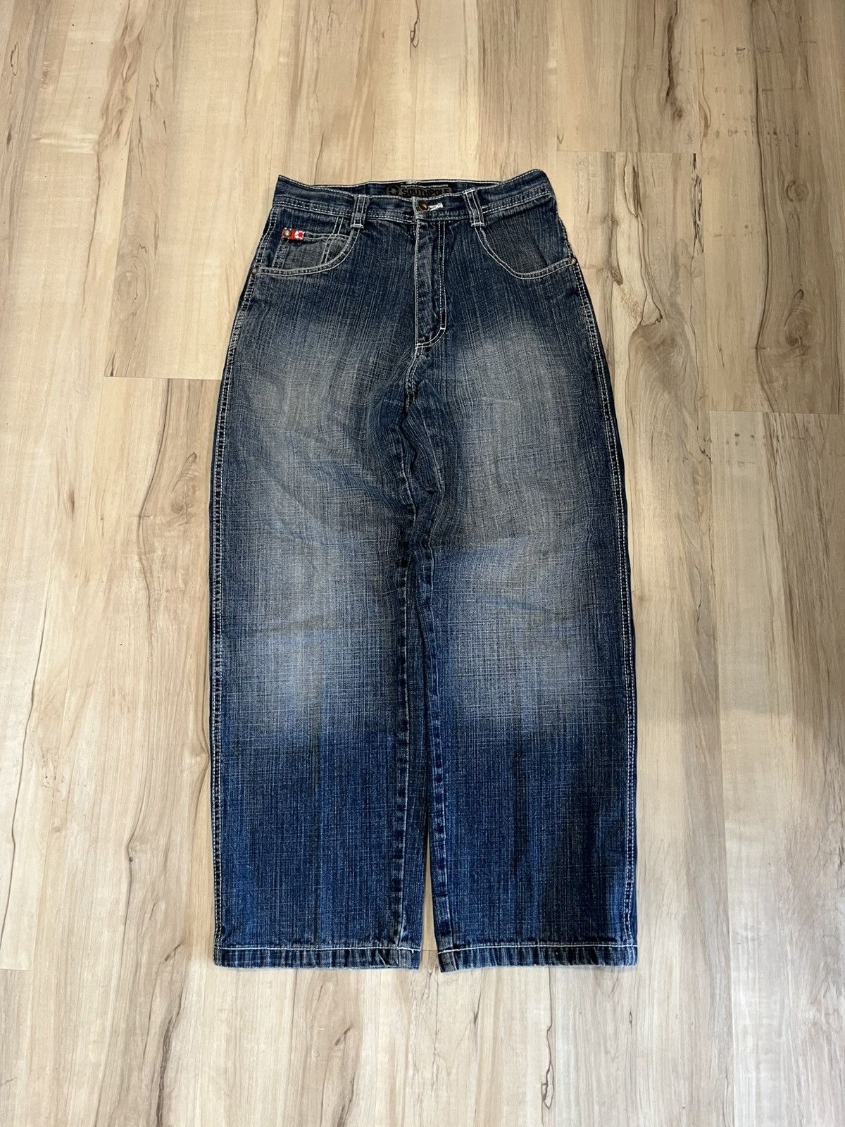 Southpole × Vintage Y2K South Pole baggy skate jeans Size 27" / US 4 / IT 40 - 1 Thumbnail
