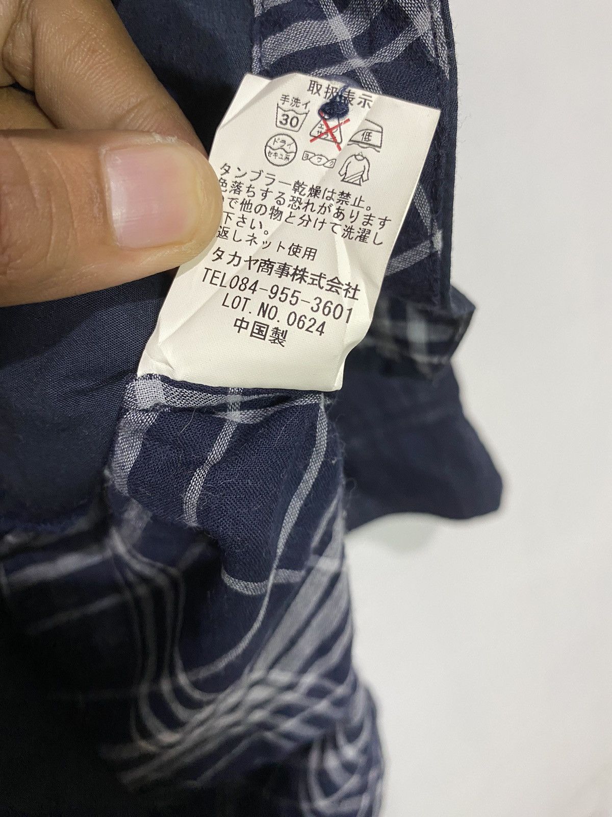 Japanese Brand × Marithe + Francois Girbaud Marithe Francois Girbaud long tartan button shirts Size US M / EU 48-50 / 2 - 15 Thumbnail
