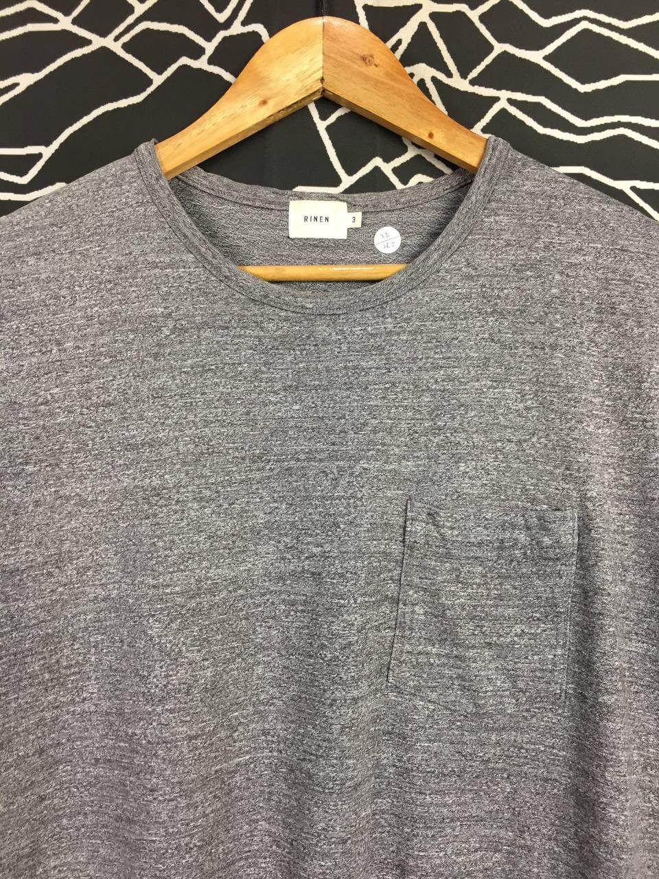Japanese Brand RINEN Japanese Brand Minimalist Pocket Tee Size US L / EU 52-54 / 3 - 3 Thumbnail