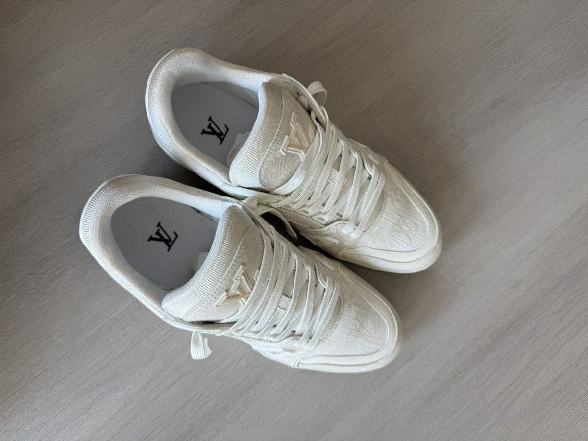 Louis Vuitton LV Trainers Denim Monogram size LV8.5 Size US 8.5 / EU 41-42 - 11 Thumbnail