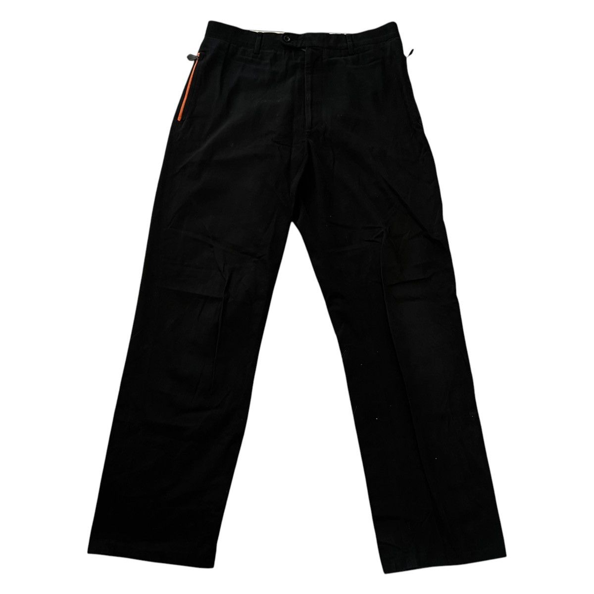 Hermes Hermès Orange Lining Cotton Charm Zip 3 Pocket Pants Size US 40 / EU 56 - 1 Thumbnail