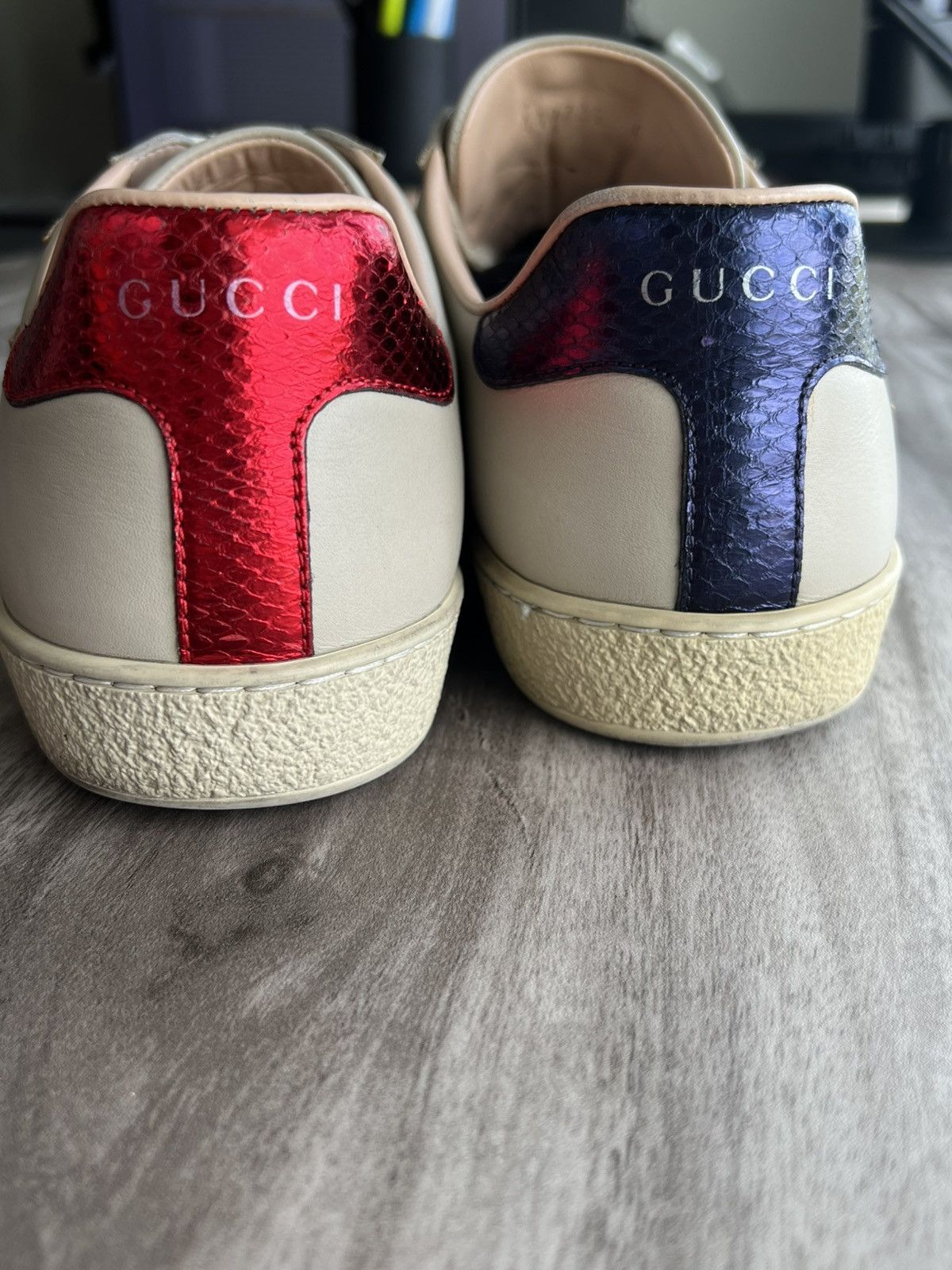 Gucci Gucci Ace Flames Size 7 US Men’s/ 8.5 Women’s US (Gucci 6) Size US 7 / EU 40 - 4 Thumbnail