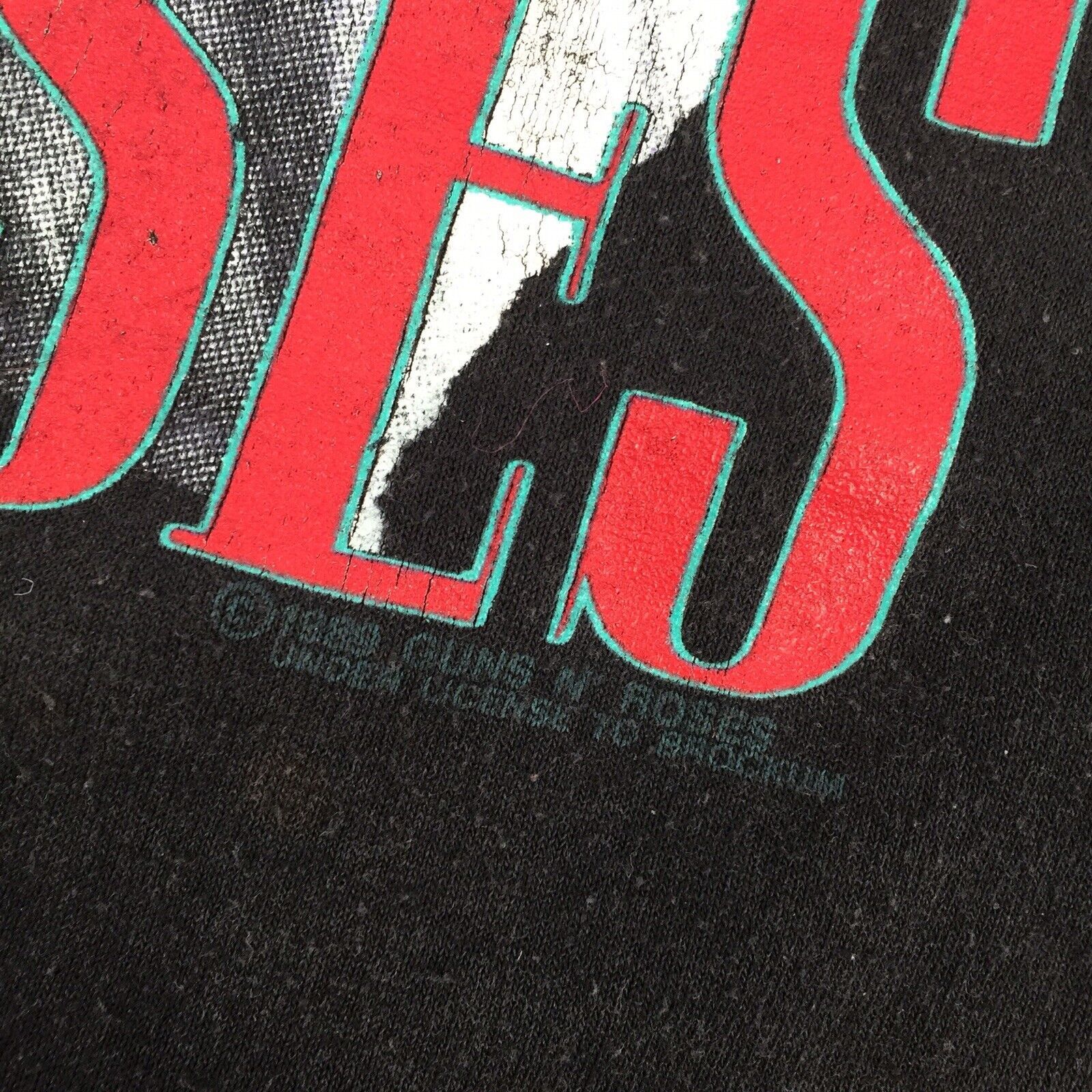 Vintage VTG 1989 Guns n Roses Used to Love Her Band T-Shirt SS Mens Size US L / EU 52-54 / 3 - 6 Thumbnail