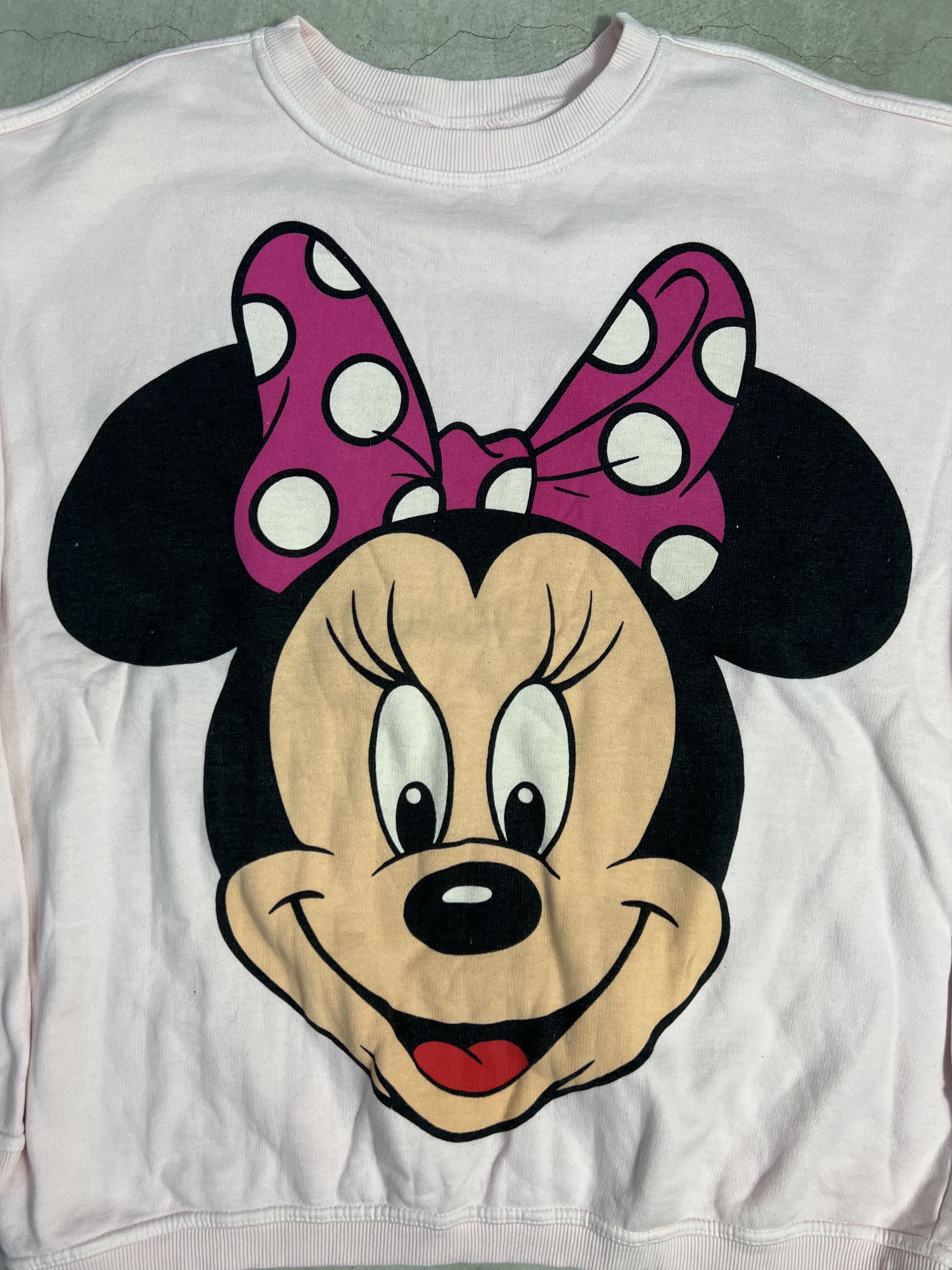 Disney Vtg Minnie Mouse Disney Big Print Sweatshirt (XXL) GTMD464 Size US XXL / EU 58 / 5 - 2 Thumbnail