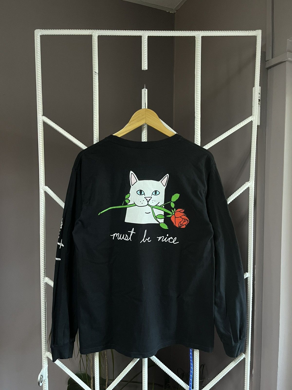 RIPNDIP Ripndip Black Y2K Longsleeve Size US M / EU 48-50 / 2 - 1 Thumbnail