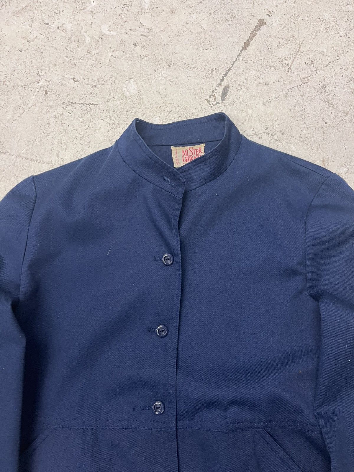 Vintage Vintage navy button up workwear jacket Size M / US 6-8 / IT 42-44 - 1 Thumbnail
