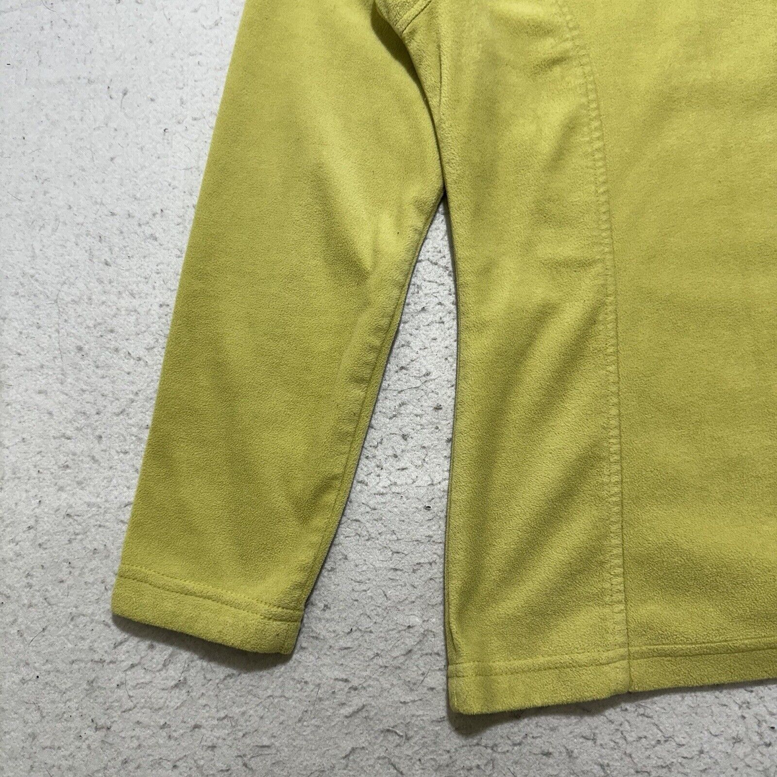 Marmot Marmot Large Yellow Green Sweatshirt 1/2 Zip Fleece Pullover Size L / US 10 / IT 46 - 6 Thumbnail