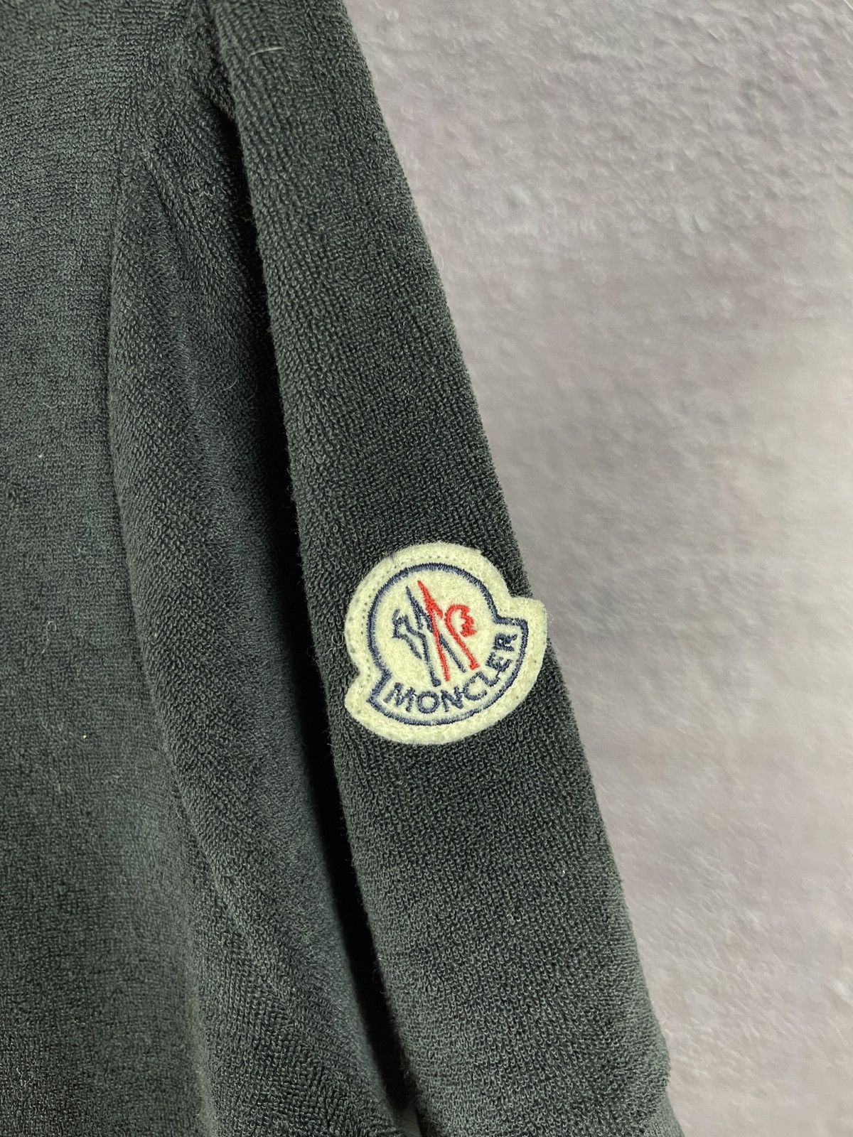Moncler Moncler vintage towel style hooded full zip tee shirt Size XL / US 12-14 / IT 48-50 - 9 Thumbnail