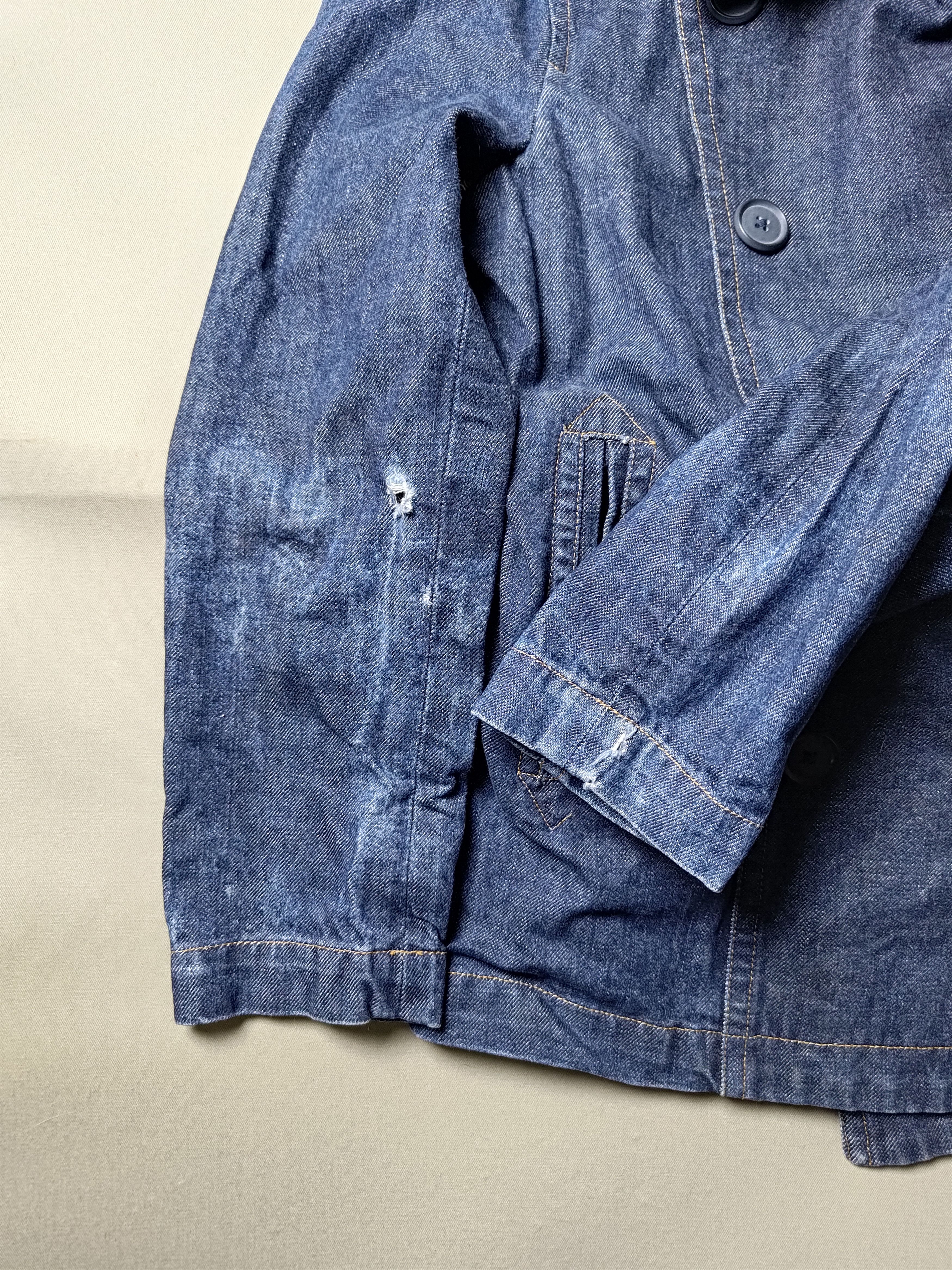 Gap Sold Out - GAP Double Collar Denim Jacket Size US XXS / EU 40 - 6 Thumbnail