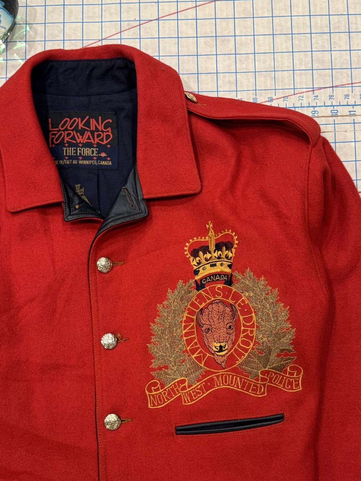 Vintage Vintage North West Mounted Police Jacket Canada Fits Medium Size US L / EU 52-54 / 3 - 4 Thumbnail