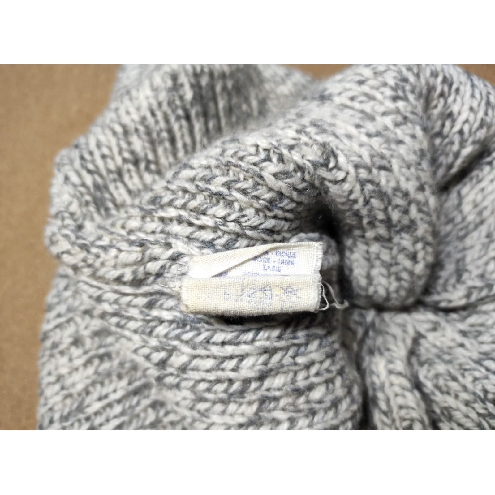 Champion Champion Beanie Hat One Size USA Logo Gray Wool Knit Vintage Winter Outdoors Mens Womens Unisex Adults Traditional Style Made in Italy Size ONE SIZE - 5 Thumbnail