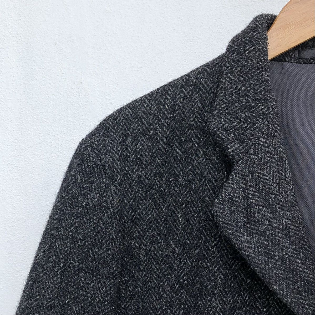 Harris Tweed Harris Tweed x AXCIKATE Wool Coat Jacket Size US M / EU 48-50 / 2 - 5 Thumbnail