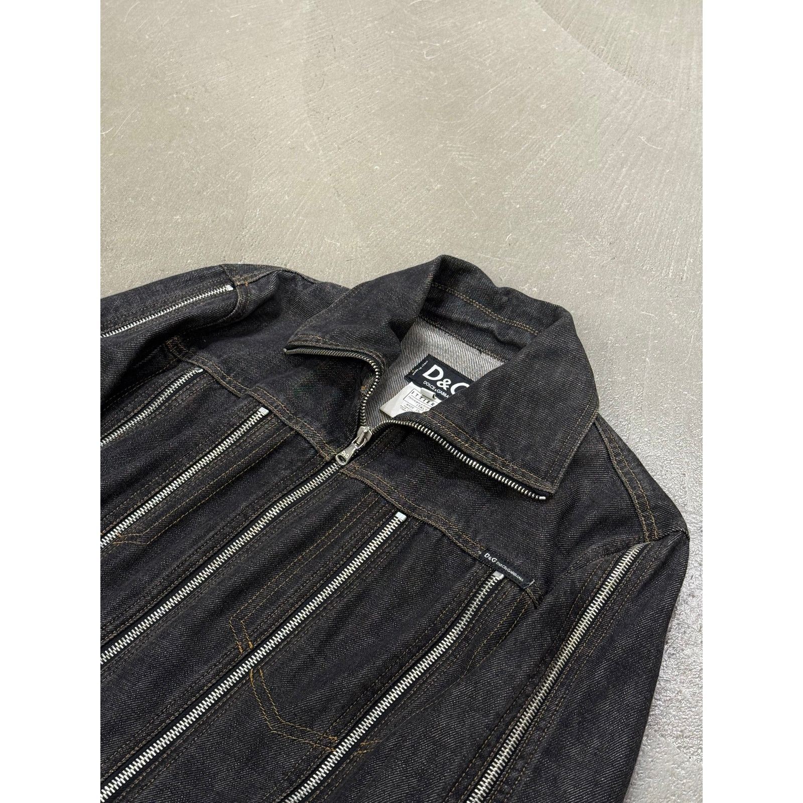 Dolce & Gabbana S/S2004 Dolce & Gabbana full zip denim jacket Size L / US 10 / IT 46 - 5 Thumbnail