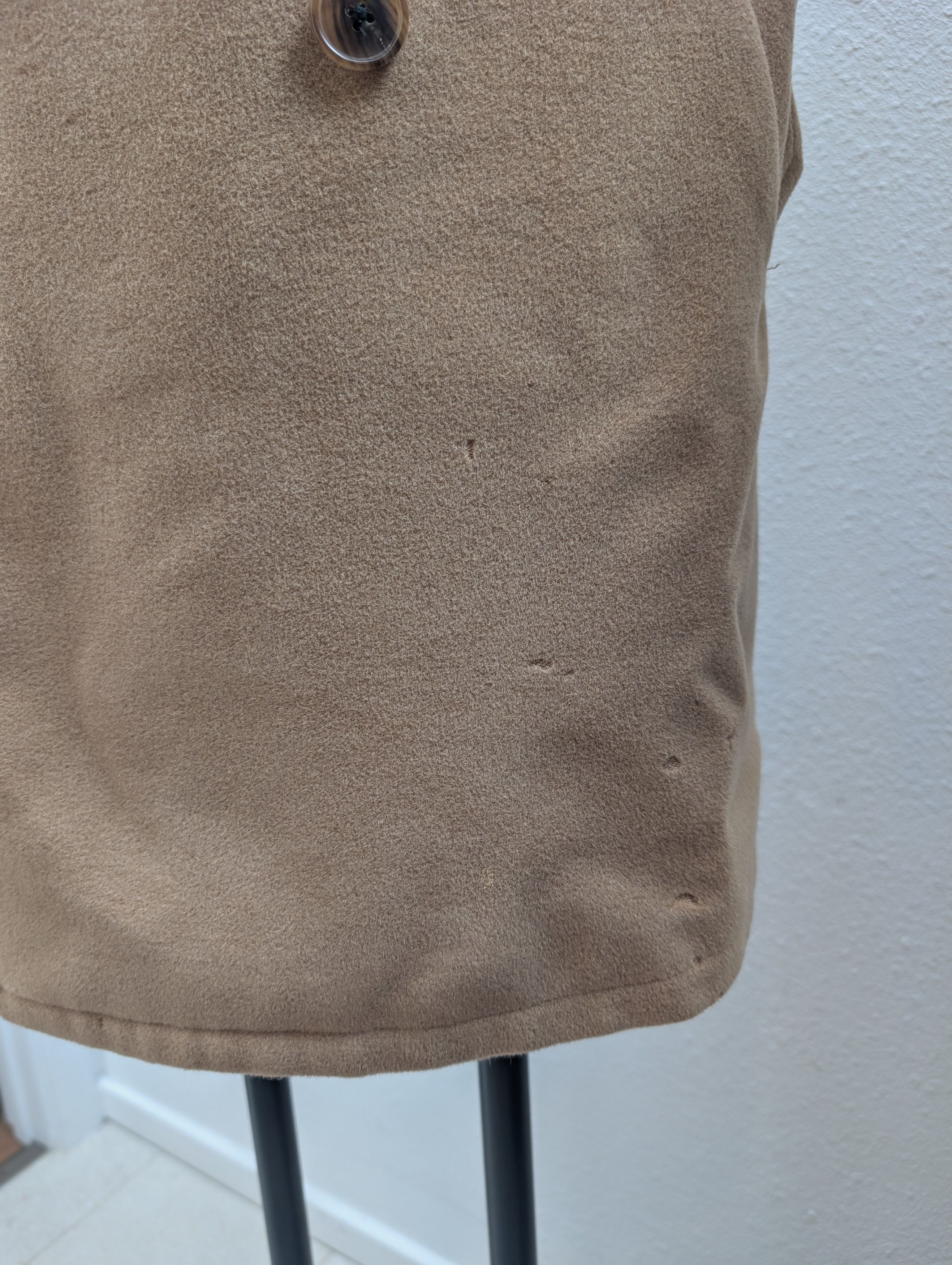 Hermes Men's Hermès Angora Cashmere Double Breasted Coat Size US M / EU 48-50 / 2 - 6 Thumbnail