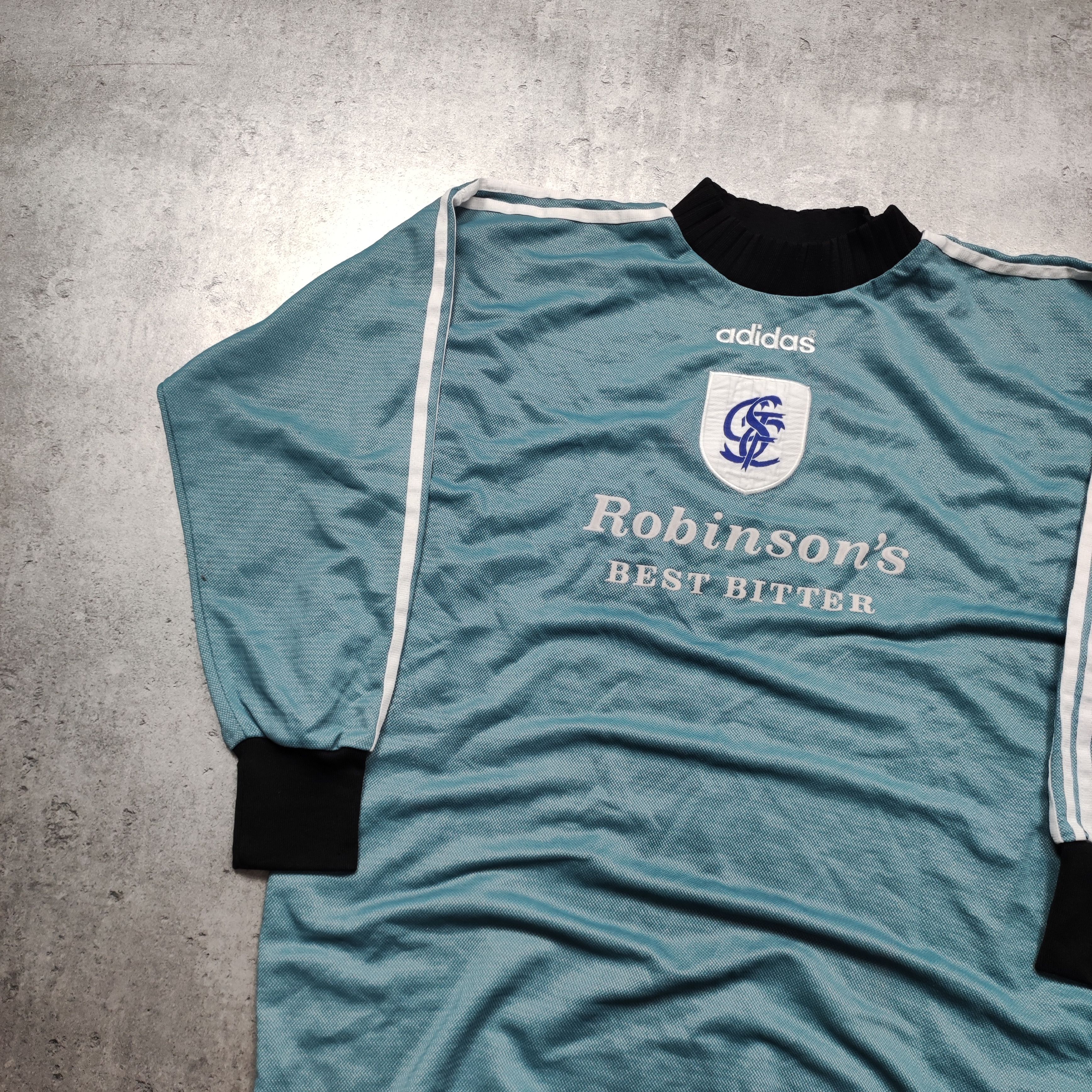 Vintage Vintage Rare Stockport County FC Football GK 1996 Jersey Size US XXL / EU 58 / 5 - 3 Thumbnail