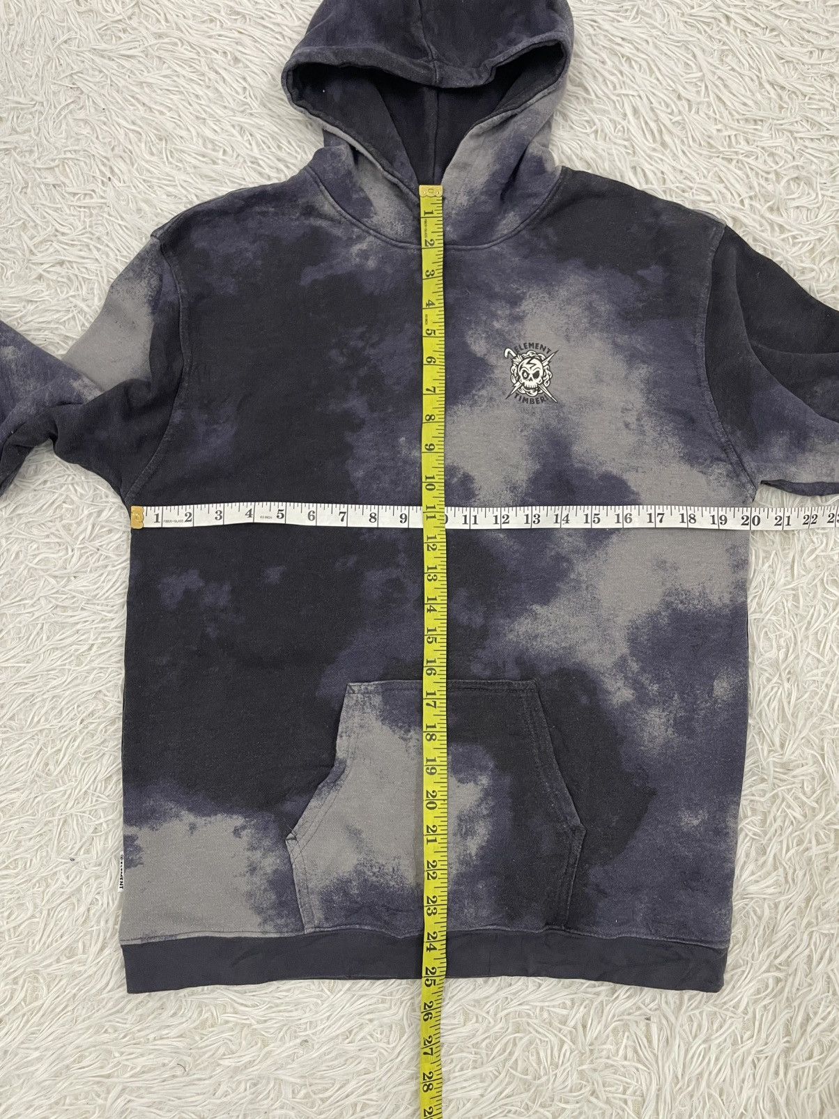 Element Washed Away Bleach Element Hoodie Size US M / EU 48-50 / 2 - 6 Thumbnail