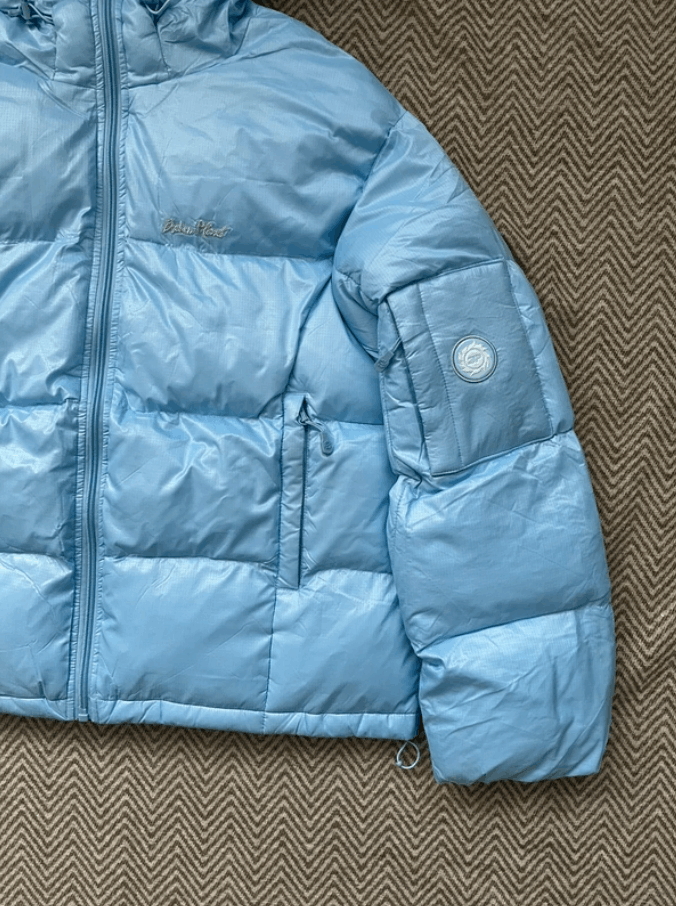 Broken Planet Broken Planet Sky Blue Puffer Jacket Size US M / EU 48-50 / 2 - 6 Thumbnail