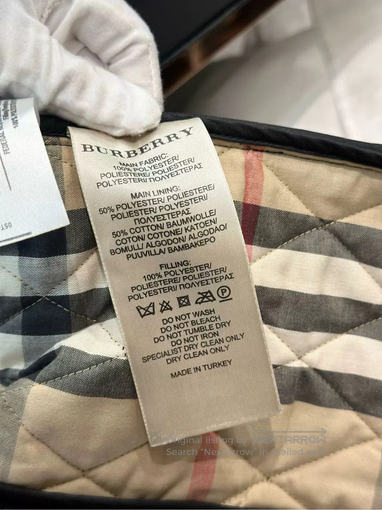 Burberry Burberry Black Diamond-Quilted Jacket. Size S / US 4 / IT 40 - 7 Thumbnail