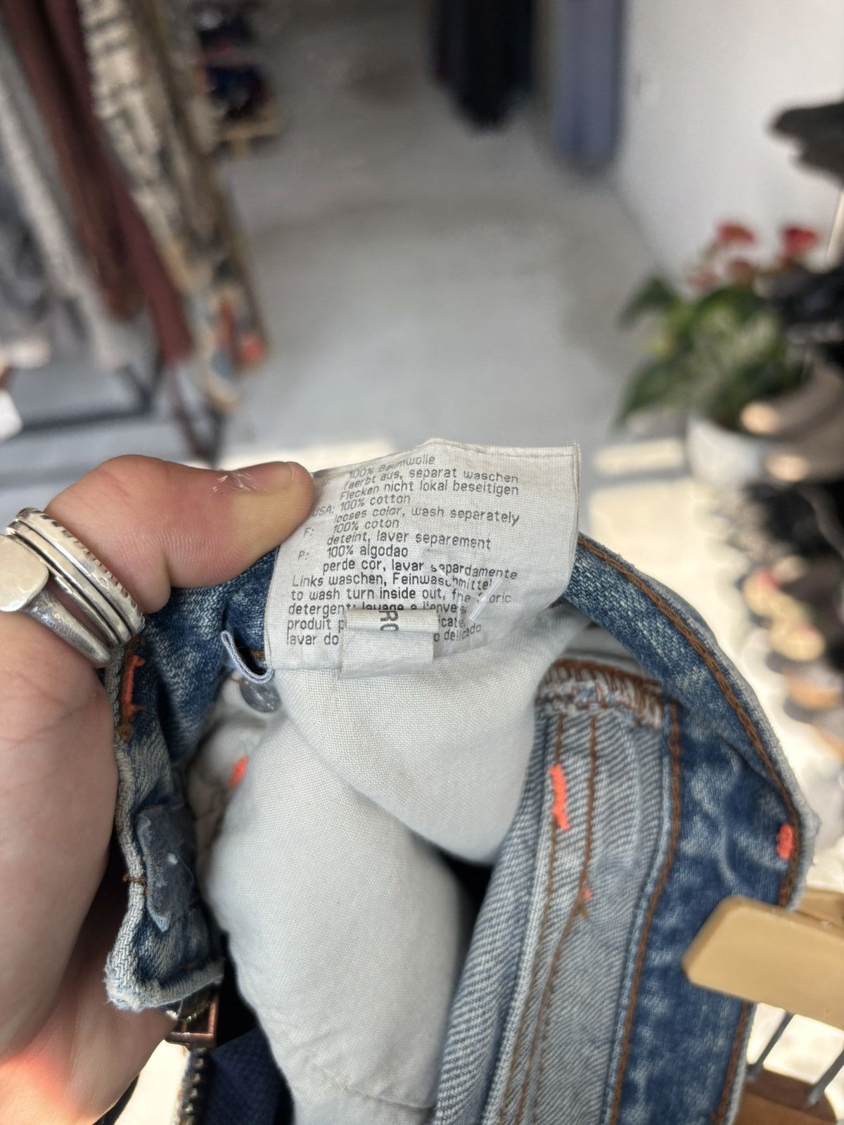 W&LT W&LT 90’s snake denim pant Size US 30 / EU 46 - 10 Thumbnail