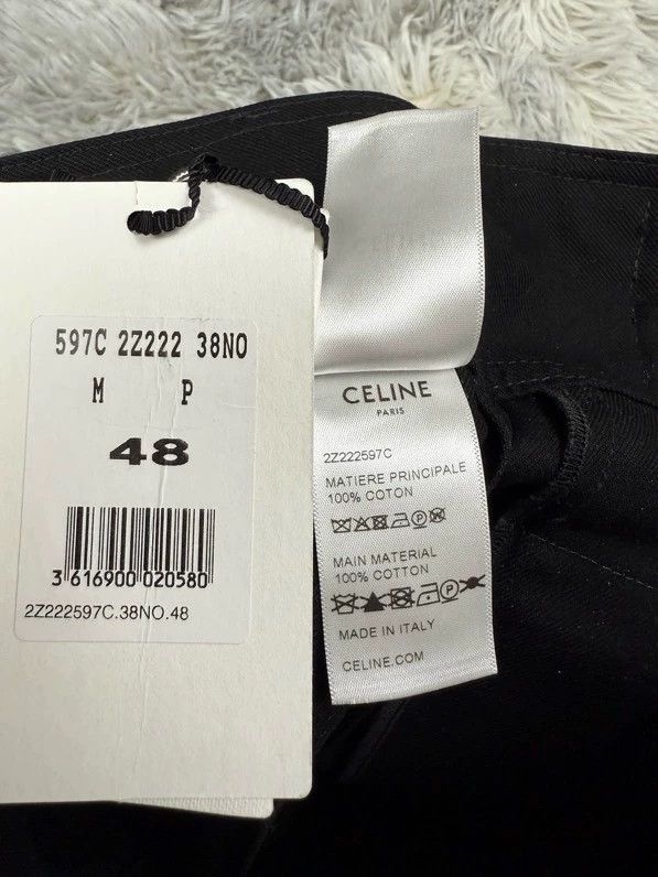 Celine Celine Black Studded Scottish Skirt Size US 30 / EU 46 - 7 Thumbnail