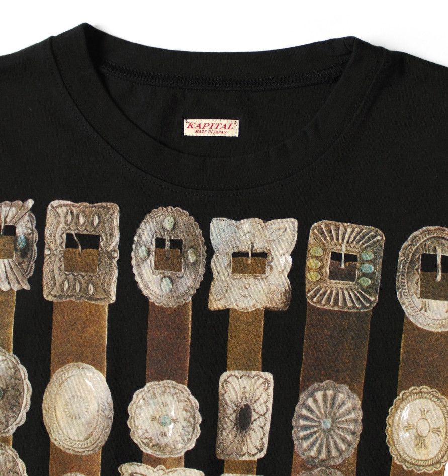 Kapital KAPITAL 20/- Jersey crew long sleeve Tee curtain concho pt L Size US L / EU 52-54 / 3 - 7 Thumbnail